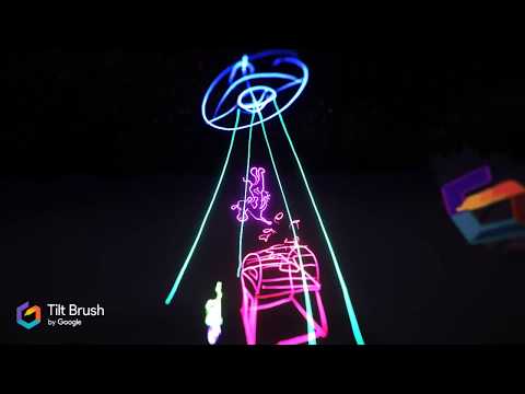 Alien Abduction - Tilt Brush