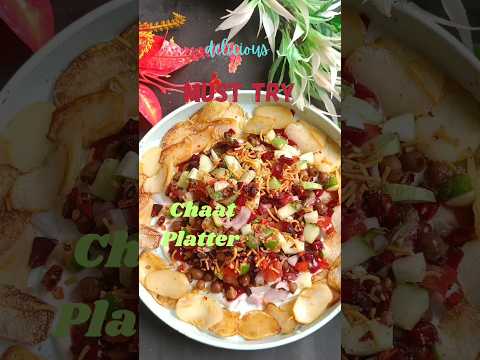 Chaat Platter Recipe #shots #recipe #chaatplatter #chaatrecipe #chaatlover #chaatspecial #chaatpapdi