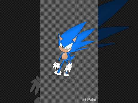 Sonic #drawing #anime #sonic #shorts #art