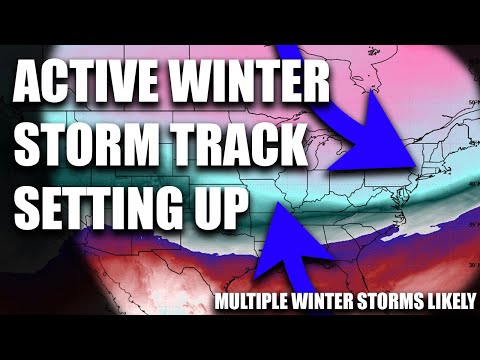 Multiple Winter Storms Will Impact Areas Of the Country Over The Coming Weeks.. Active Times Ahead!