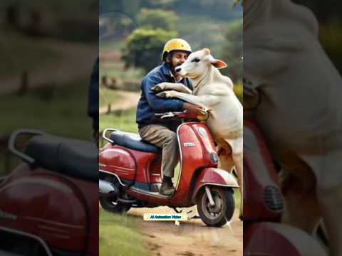 A Unique Ride 🐄Cow Story #emotional #Ai Animation Video