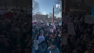 HAPPENING NOW: A massive anti-ICE protest is underway in Denver, Colorado.