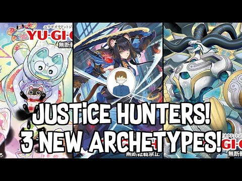 DECK BUILD PACK: JUSTICE HUNTERS! FIRST REVEALS! Yu-Gi-Oh!