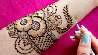 Latest Trending Floral Full Hand Mehndi Design 2025 || New Front Hand Mehndi Design || Mehndi Design