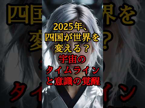 2025年、四国が世界を変える？宇宙のタイムラインと意識の覚醒【 都市伝説 スピリチュアル プレアデス プレアデス星人 四国 】