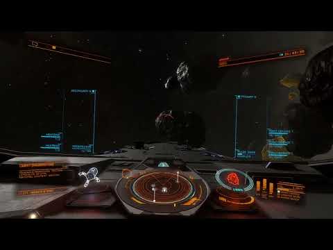 Asteroid Mining using the Pulse Wave Analyzer in Elite Dangerous Horizons