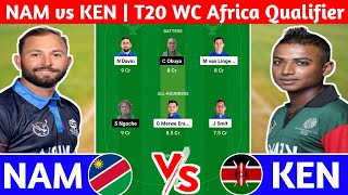 NAM vs KEN Dream11 Prediction | NAM vs KEN Dream11 Team | nam vs ken today t20i match | #namvsken