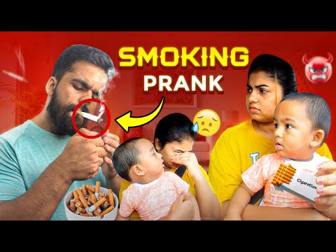 Smoking Prank On Wife 😱 She Started Crying | Prank Gone Wrong 😥| KL With TN