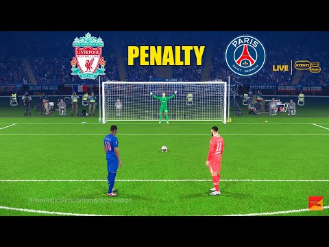 LIVERPOOL vs PSG | Penalty Shootout | UEFA Champions League | Dembele vs Salah | PES 21Gameplay