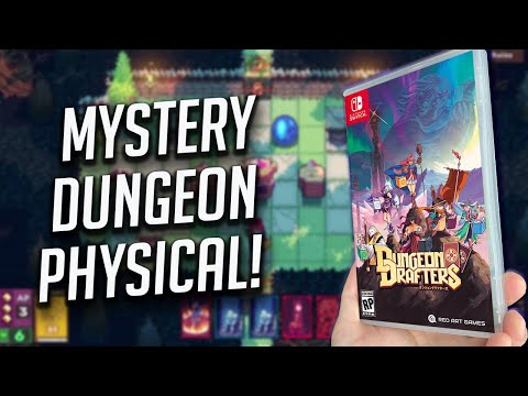 Dungeon Drafters Looks like an INTERESTING Mystery Dungeon Game! - Physical Coming!