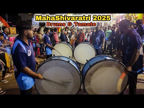 Drums and Tamate Beats | Mahashivaratri Festival 2025 | Raja Kali Amman Temple | MahaShivaratri 2025