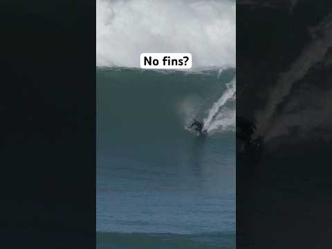 Would you surf the biggest swell of the year at Bells Beach with no fins? Full video on our channel.