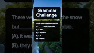 Grammar Challenge #inglesamericano #ingles #fluentinenglish #aprendainglês #shorts #grammarchallenge