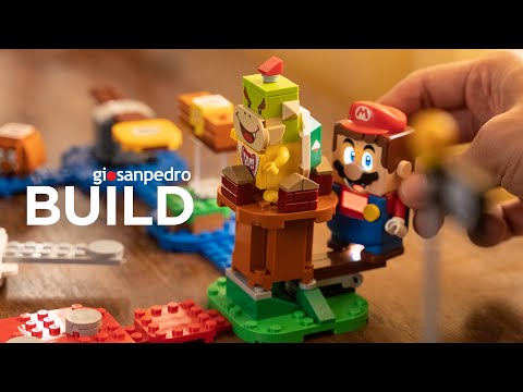 Who's the real villain here? LEGO Mario Starter Course | ASMR Beat Building