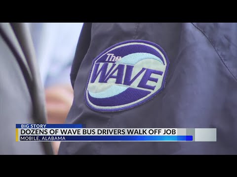 Mobile bus drivers walk off the job — how it affects WAVE Transit riders