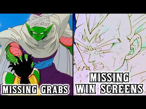 Missing Win Screens & Grabs in Dragon Ball Sparking! Zero