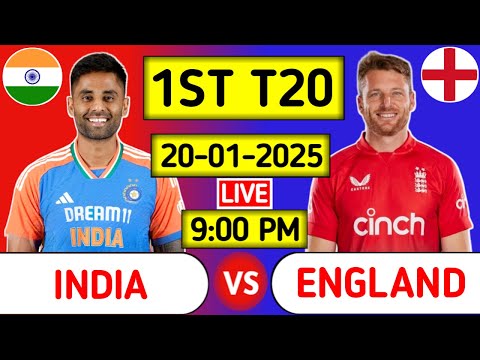 India Vs England 1st T20 Live Score - Part 7