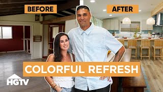 A Colorful Twist on Open-Concept Living  - Full Episode Recap | Renovation Aloha | HGTV