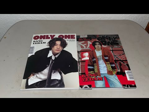 Bang Yedam 1st Mini Album Only One Unboxing (Both Ver + Ktown4u Pobs)