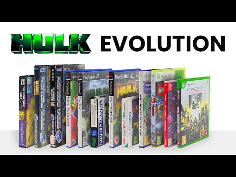 Evolution of Hulk Games | 1994-2024 (Unboxing + Gameplay)