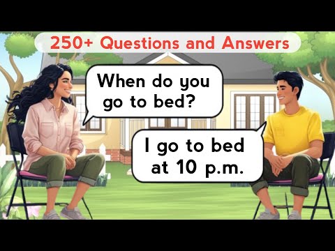 Simple Questions And Answers - Simple Present Tense | Learn English