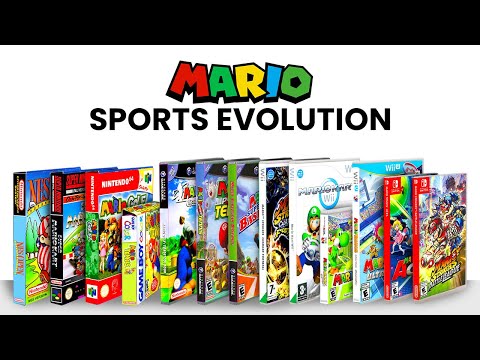 Evolution of Mario Sports Games (1991-2024)