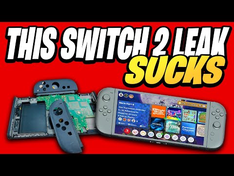 SWITCH 2 DESIGN LEAKED - NINTENDO WILL BE MAD - IT LOOKS THE SAME