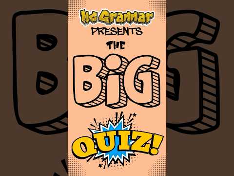 The Big Children's Quiz | #Shorts | MC Grammar 🎤