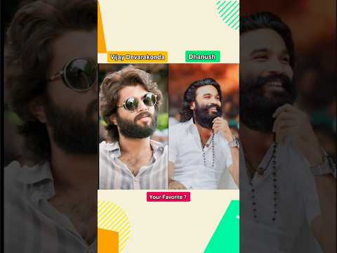 Vijay Devarakonda And Dhanush Life Journey Transformation||#vijaydevarakonda#dhanush#journey#shorts