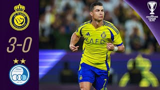 Ronaldo & Durán fire Al Nassr through! | Al Nassr (KSA) - Esteghlal FC (IRN) | Highlights ACL Elite™