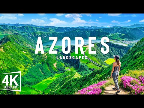 Azores 4K – Explore Portugal’s Hidden Paradise With Volcanic Landscapes & Lush Greenery- Piano Music