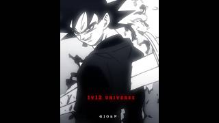 Goku Black 1v12 Universe ☠️ - DDS - Manga edit 4k