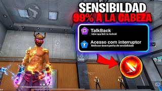 ¡CONFIGURACION COMPLETA para *FREE FIRE* + SENSIBILIDAD PERFECTA 👺 NUEVA ACTUALIZACION 2025! 🩸