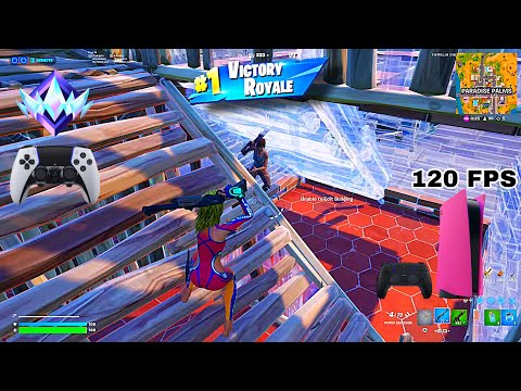 Fortnite Unreal Ranked Reload on PS5 | Controller Gameplay | 120 FPS