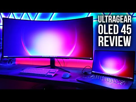 LG Ultragear OLED 45" Review - Best Gaming Monitor for Gaming Laptops?