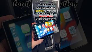 😱CarPlay for ANY car #caraccesories #cargadgets #carplay #cartech #cars #easyinstallation #car