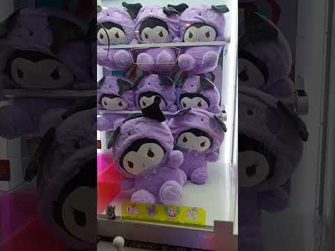 Cutest Kuromi in the CLAW Machine! #shorts #kuromi #clawmachine