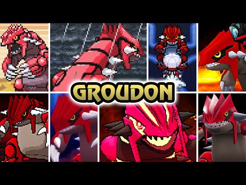 Evolution of Groudon Battles (2002 - 2023)