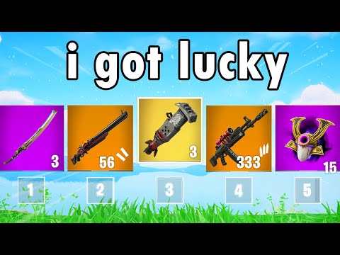 The *RANDOM* LOADOUT Challenge in Fortnite