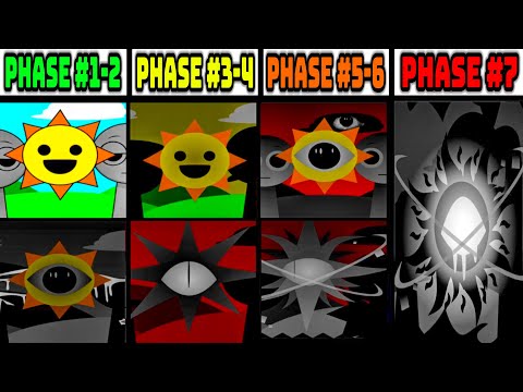 Phase 1-2 VS Phase 3-4 VS Phase 5-6 VS Phase 7 in Definitive Version in Incredibox Sprunki! #sprunki