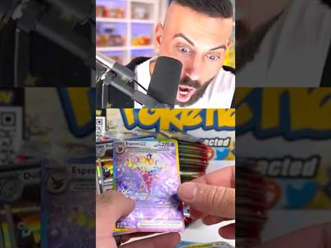 PokéTubers Pull The Rarest Prismatic Evolutions Pokémon Cards! ( GOD PACK ) #pokerev #tcg #shorts