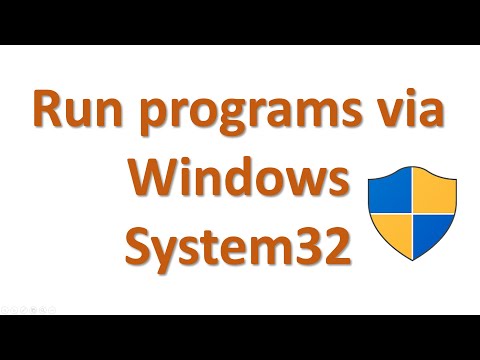 Integrate Software within the Windows System32 folder