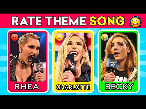 Which WWE Women's Wrestler Has the Best Theme Song? 🎵✅ | WWE Quiz