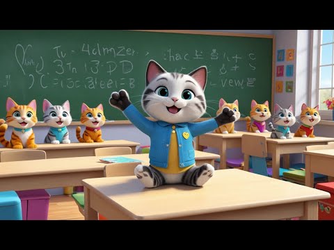 Emma Had a Tiny Cat Rhyme Song | Popular Nursery Rhyme | Educational Kids Songs