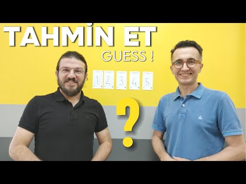 A2 Türkçe Kelimeyi Tahmin Et! |  Guess the Turkish Word!