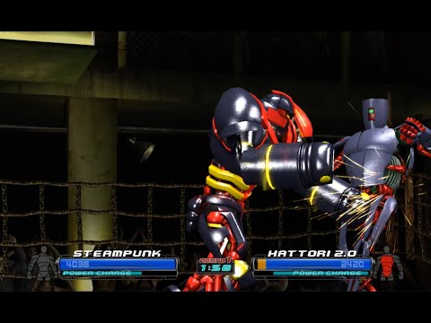 REAL STEEL THE VIDEO GAME/STEAMPUNK vs HATTORI 2.0/