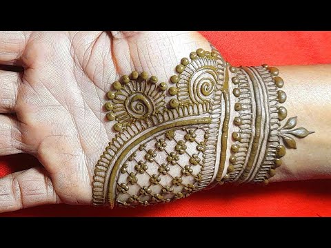 Simple front mehandi design || mehandi design ||mehandi designs || beautiful latest mehandi design