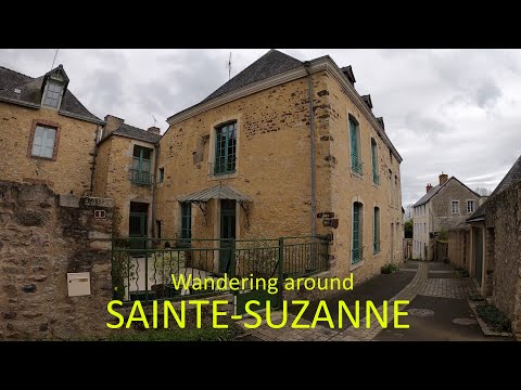 Wandering around Sainte Suzanne, Mayenne, France "Les Plus Beaux Villages de France"