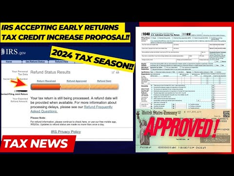 2024 IRS TAX REFUND UPDATE - IMPORTANT TAX CHANGES, Delays, Child Tax Credit, Rejected Tax Refunds