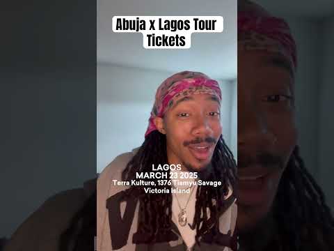 Abuja x Lagos Tour tickets with @joelbarnes5649